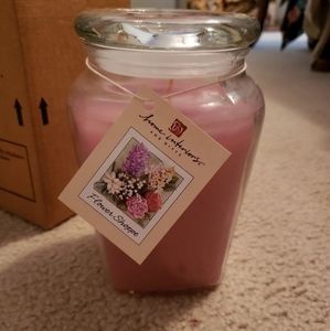 Home interiors flower shoppe large candle